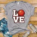 Love Basketball Splatter - Transfer
