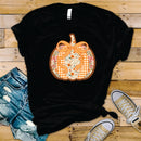Lace & Patchwork Pumpkin - Transfer