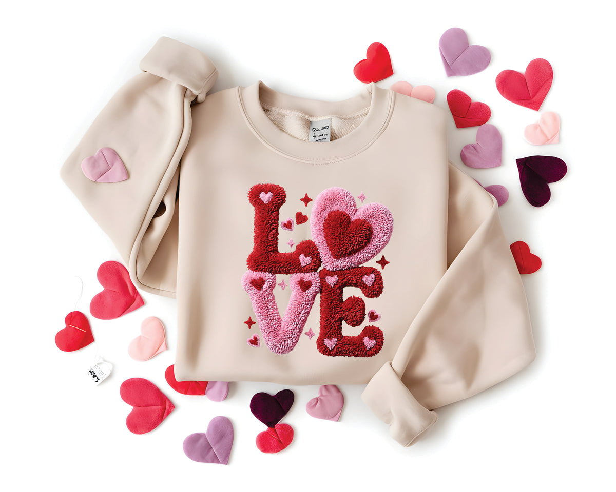 Latch Hook LOVE - Transfer