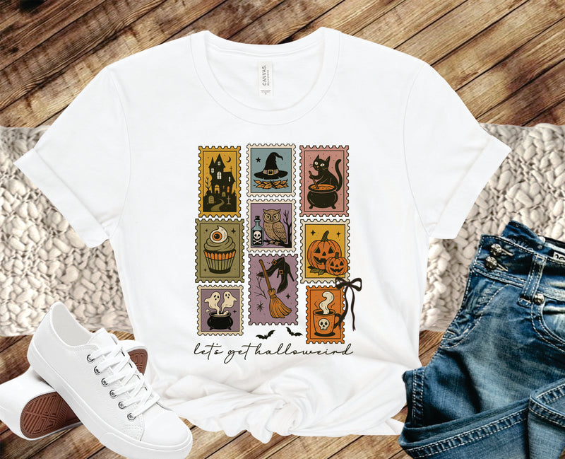 Lets Gets Halloweird Stamps - Transfer