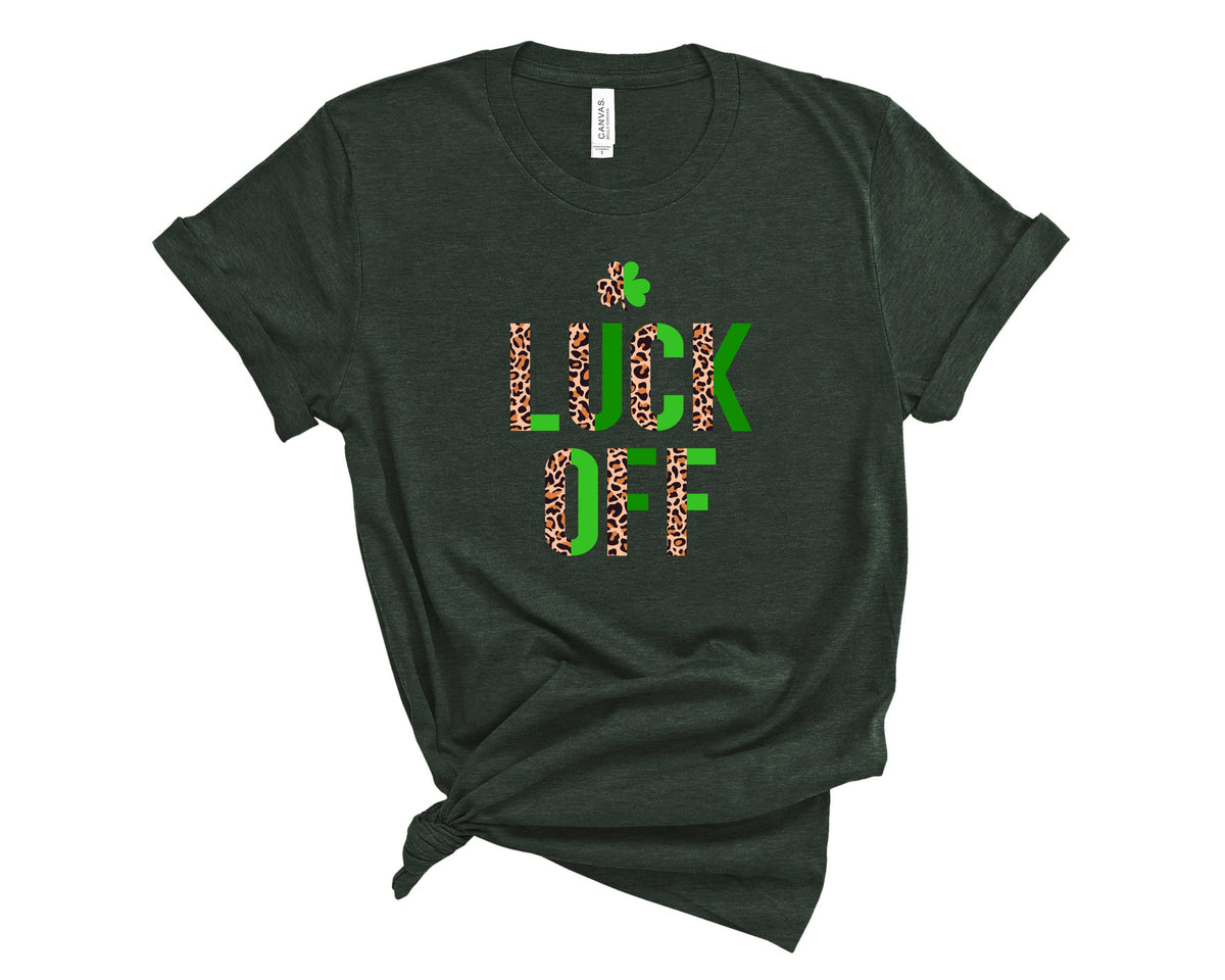 Luck Off Half Leopard - Transfer