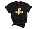 Mama Floral Lightning Bolt - Transfer
