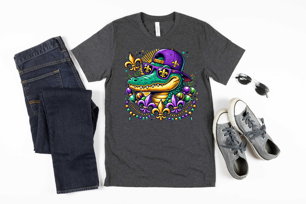 Mardi Gras Gator - Transfer