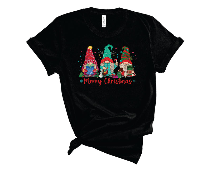 Merry Christmas Gnomes- Graphic Tee