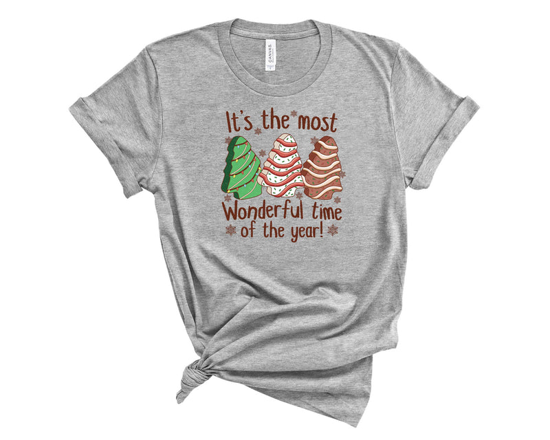 Most Wonderful Time Of The Year Cake  - Graphic Tee
