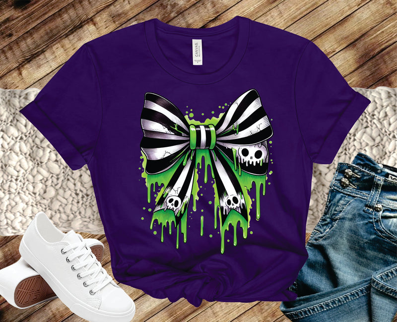 Movie Horror Coquette Bow- Transfer