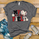 My Heart Is On That Field Baseball - Transfer