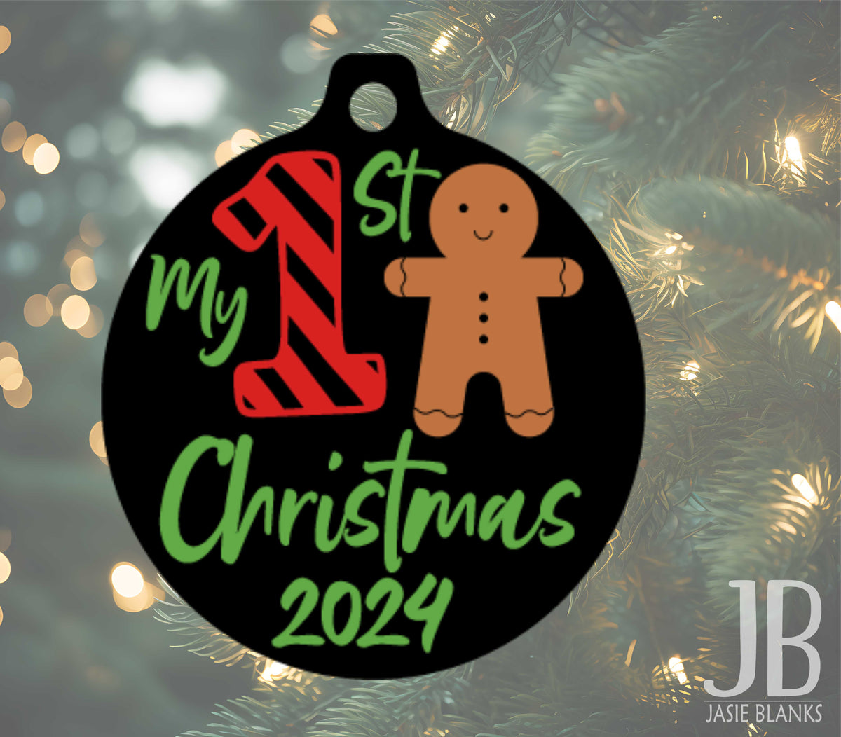 My First Christmas Ornament - Gingerbread