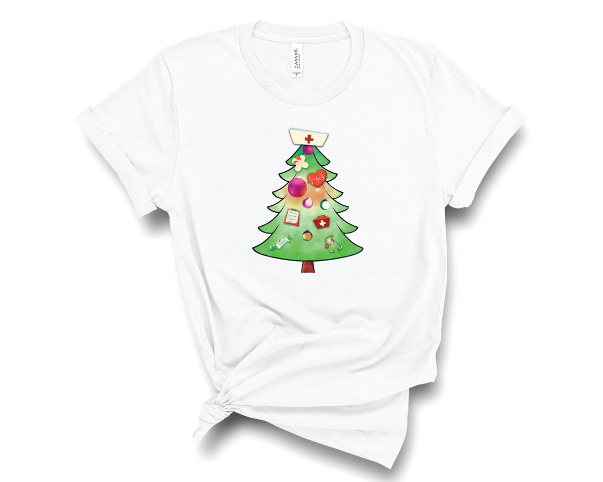 Nurse Christmas Tree - Transfer