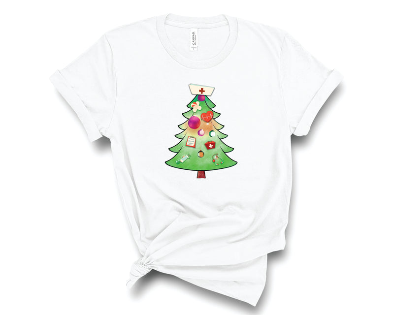 Nurse Christmas Tree - Graphic Tee