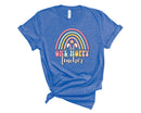 One Hoppy Teacher Rainbow - Transfer