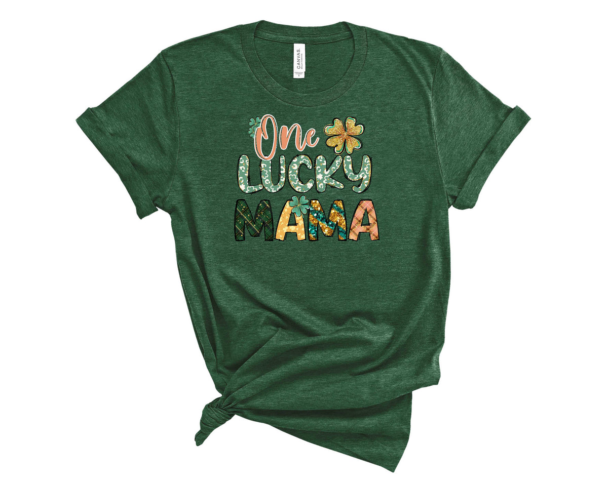 One Lucky Mama Doodle - Transfer