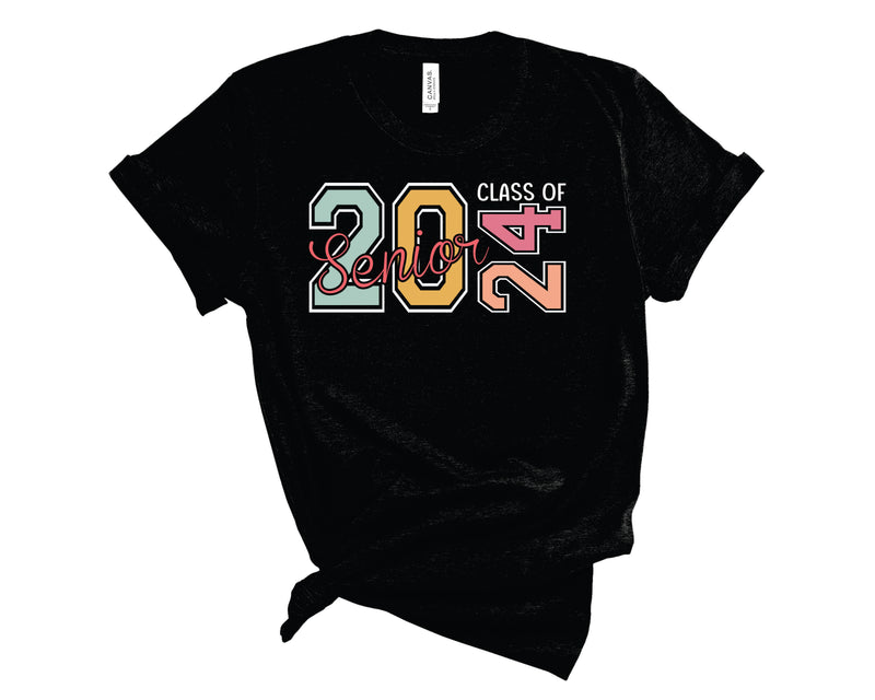 Pastel Class Of 2024 Senior - Transfer