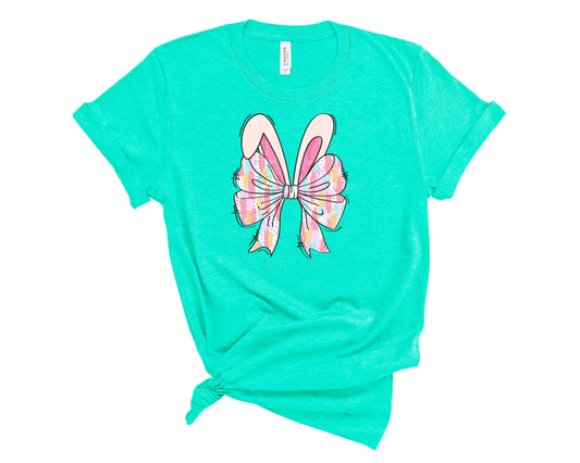 Pastel Coquette Ears and Bow - Transfer