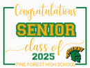 Senior of 2025 Yard signs