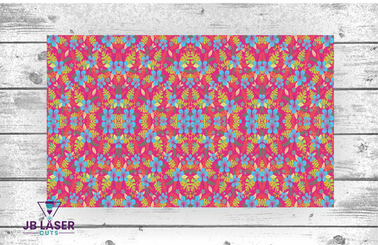 Pink Aloha - Patterned Material