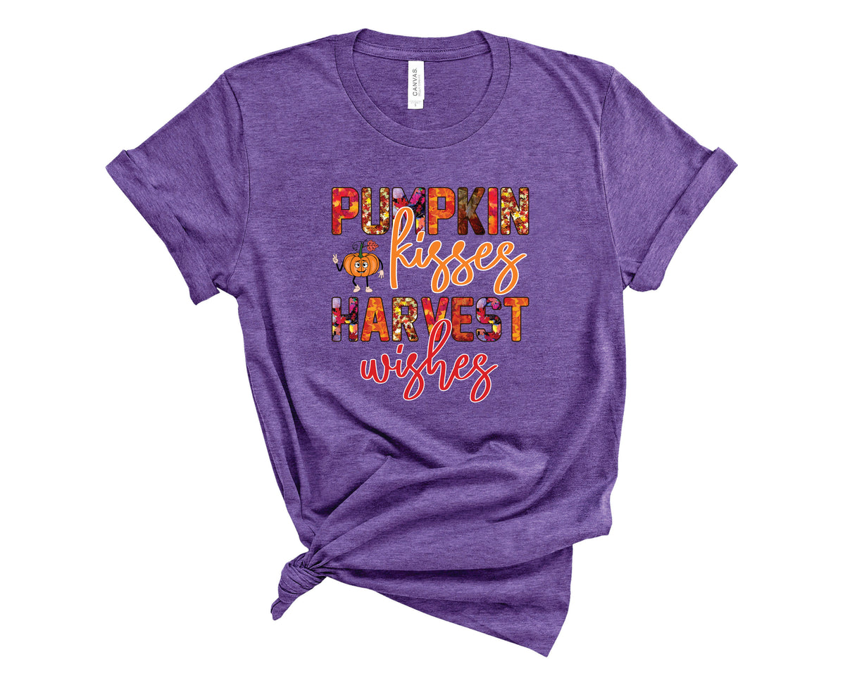 Pumpkin Kisses Harvest Wishes - Transfer