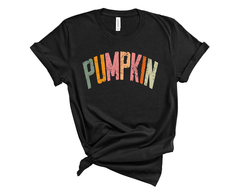 Pumpkin Varsity Letters - Graphic Tee