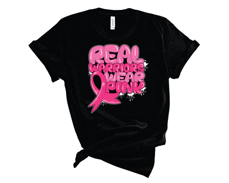 Real Warriors Wear Pink - Graphic Tee