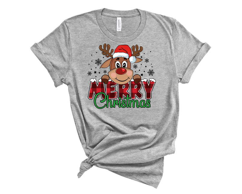 Reindeer Merry Christmas  - Graphic Tee