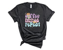 Retro Coffee Nurse Repeat - Transfer