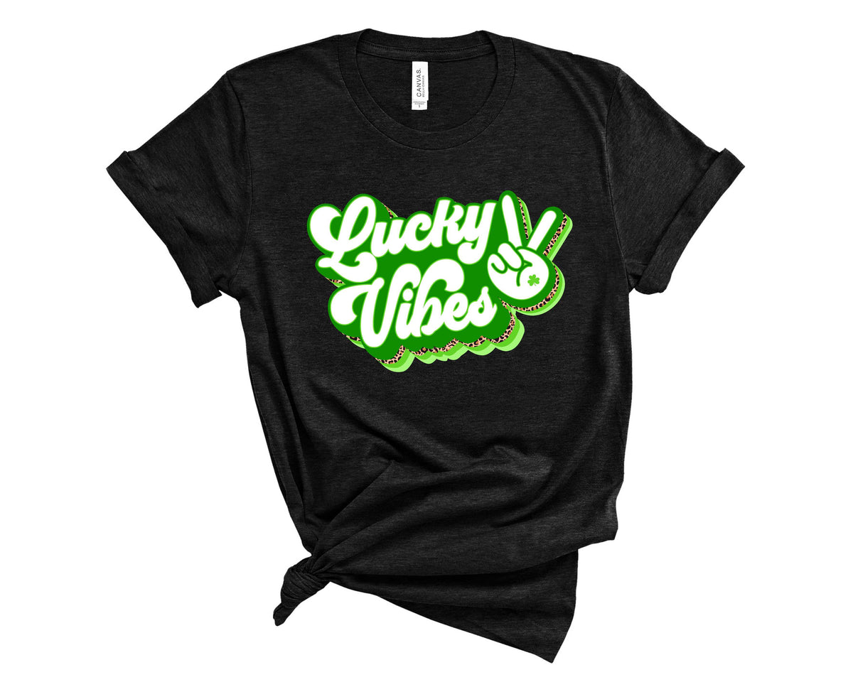 Retro Leopard Lucky Vibes - Transfer