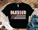 Retro Pastel Blessed - Transfer