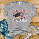 Retro Pink Leopard Senior 25- Transfer