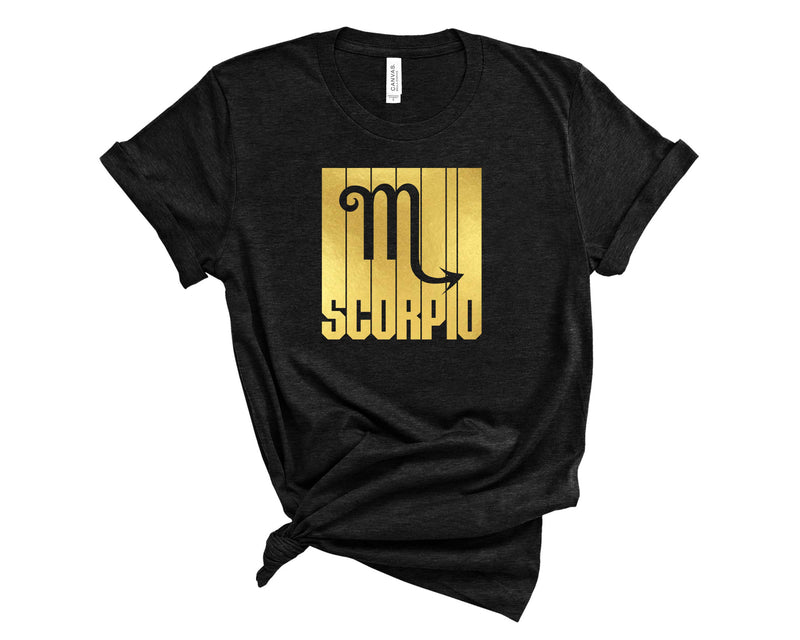 Scorpio Stripe Zodiac - Transfer