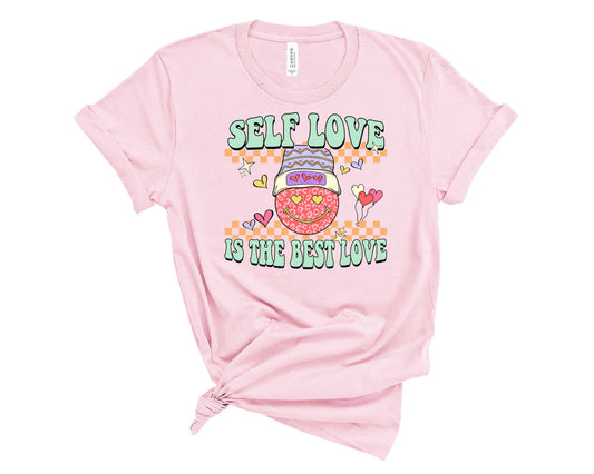 Self Love Is The Best Love Smiley - Transfer