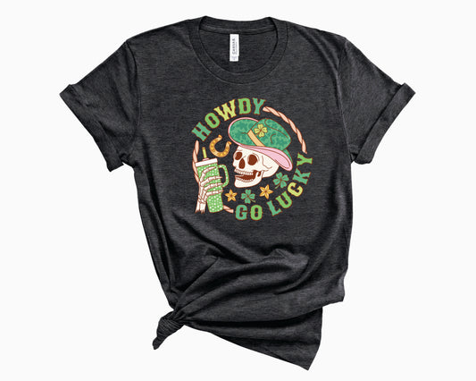Skeleton Howdy Go Lucky - Transfer