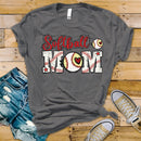 Softball Mom Stitched Letters - Transfer