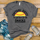 Softball Sister Here For Snacks - Transfer