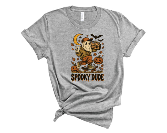 Spooky Dude Skateboard - Transfer