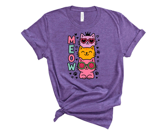 Stacked Cats Meow - Transfer