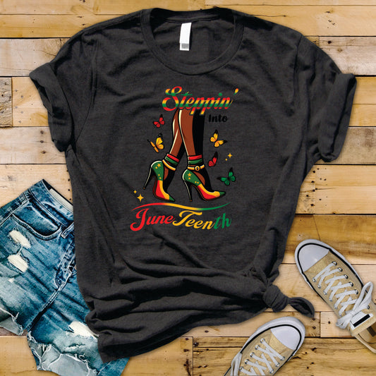 Steppin Into Juneteenth Butterfly - Transfer