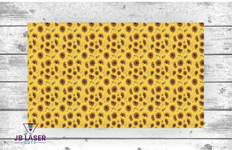 Sunflower - Patterned Material