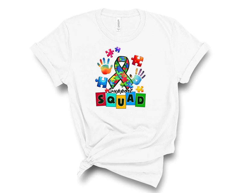 Support Squad Puzzle Ribbon - Transfer