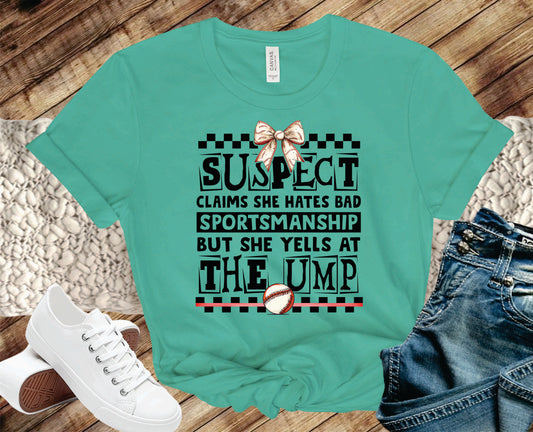 Suspect Yells At Ump - Transfer