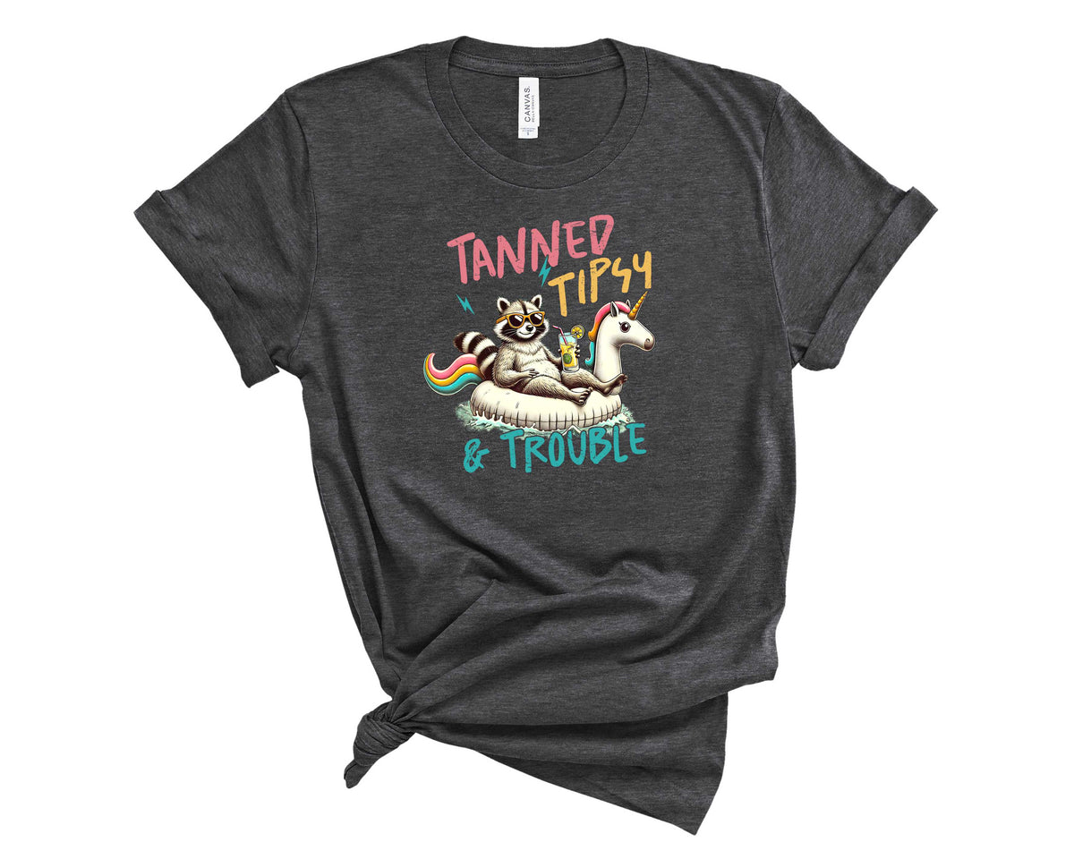 Tanned Tipsy & Trouble - Transfer