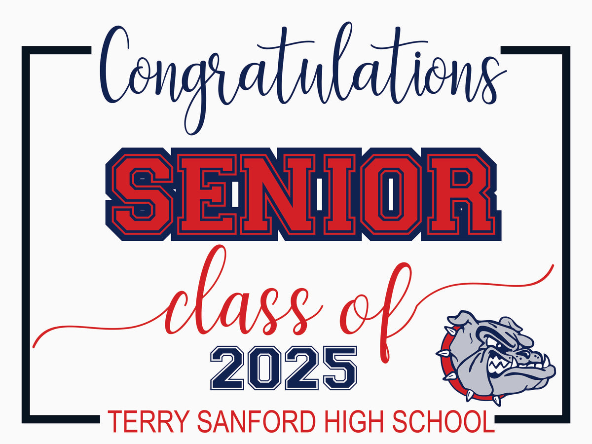 Senior of 2026 Yard signs