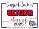 Senior of 2025 Yard signs