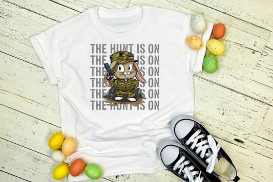 The Hunt Is On Camo - Transfer
