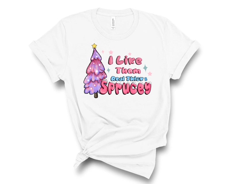 Thick & Sprucey Pink - Graphic Tee