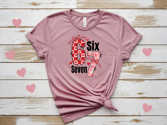 Valentine 67 Bows - Transfer