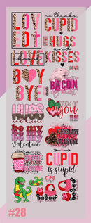 Valentines Day Gang Sheet