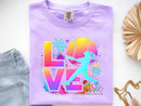 Vibrant Softball Love- Transfer