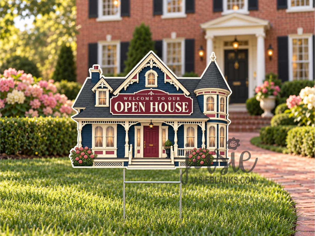 Victorian Open House - Yard Sign
