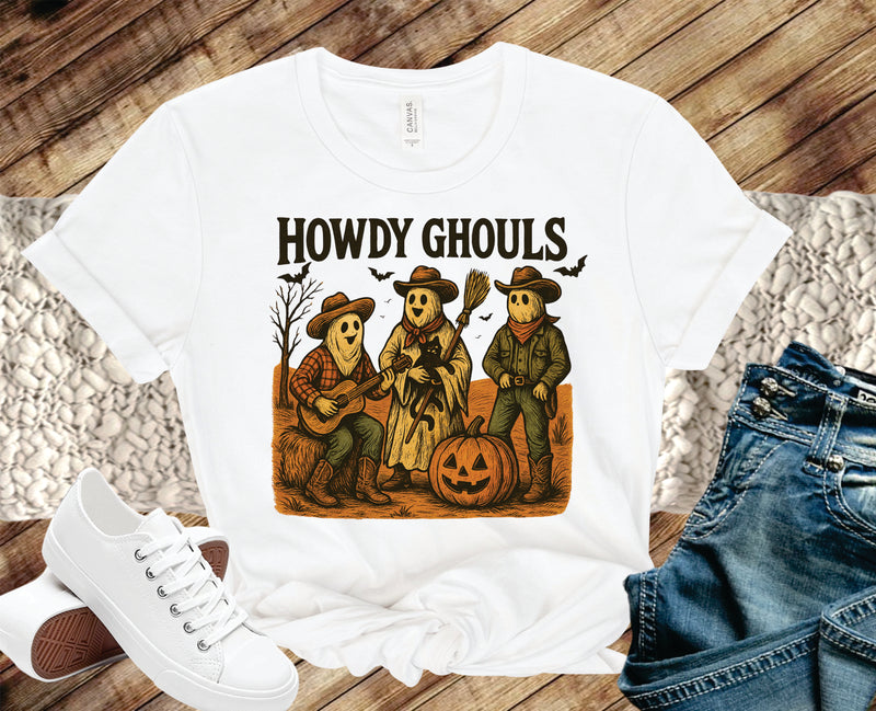 Vintage Howdy Ghouls - Transfer