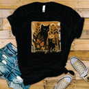 Vintage Spooky Vibes Cat - Transfer